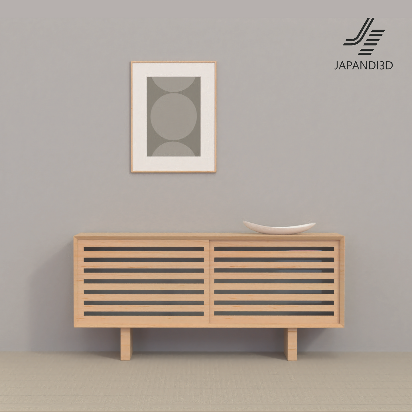 Wall Art "Flow" / 4-piece set