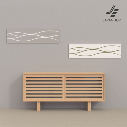Wall Art "Flow" / 4-piece set