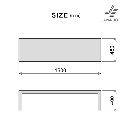 Low table (W1600) / 2-color set