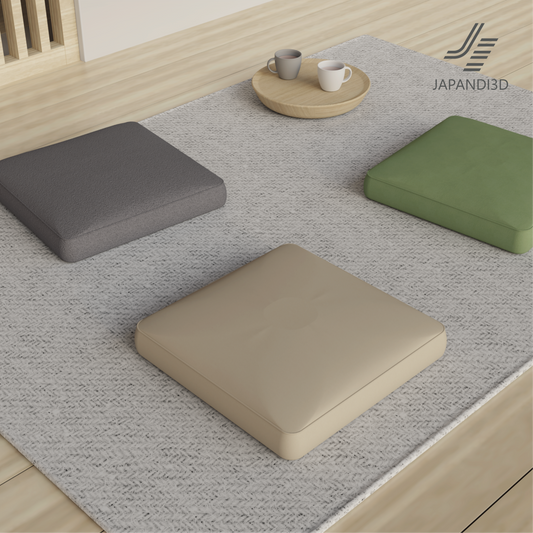 ZABUTON cushion & floor table set