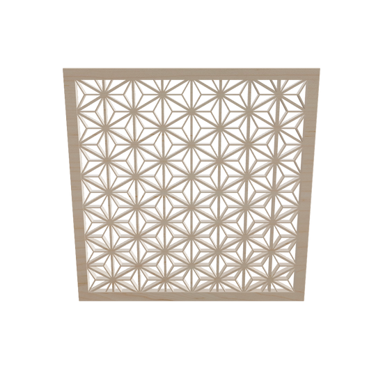 Wall Art - KUMIKO "ASANOHA" - Light