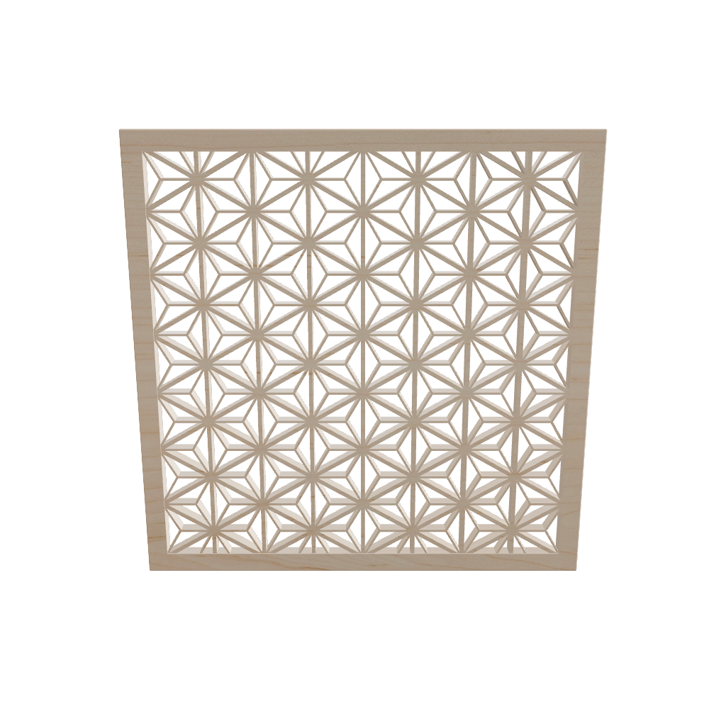 Wall Art - KUMIKO "ASANOHA" - Light