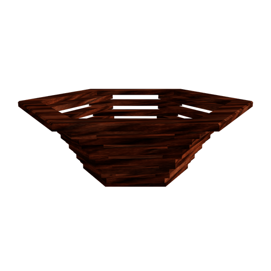 Layered Wood Object - Dark