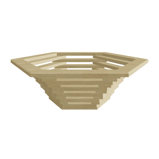 Layered Wood Object - Light