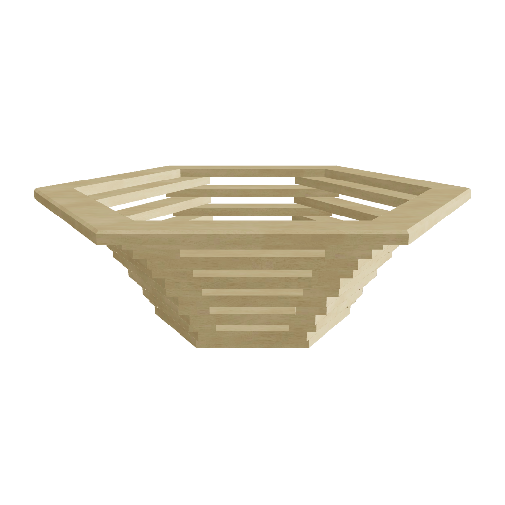 Layered Wood Object - Light