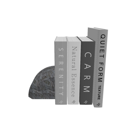 Decorative Books Vertical Set with Bookends - 3D Model Preview - W290 D220 H280mm Specifications