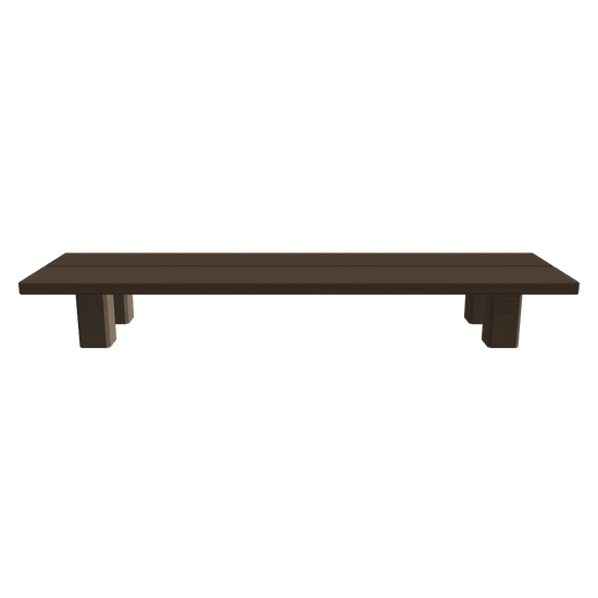 Display Table W1500 Dark color 3D viewer preview, thin-top low display table, FBX GLB