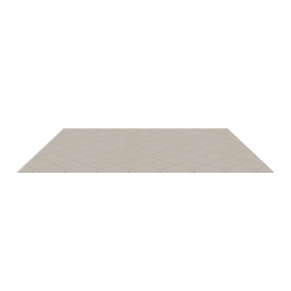 Diamond Stitch Rug Ivory - 3D Model Interactive Preview - W2500 D2000mm