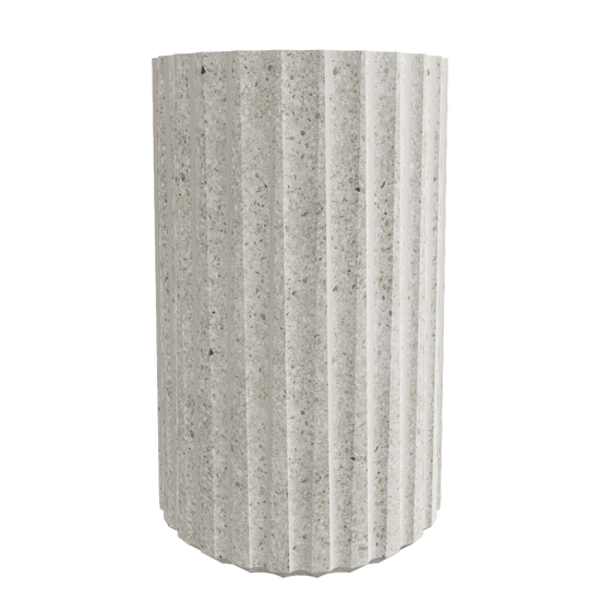 Stone Side Table Light - 3D Model Interactive Preview - Diameter 300mm Height 460mm
