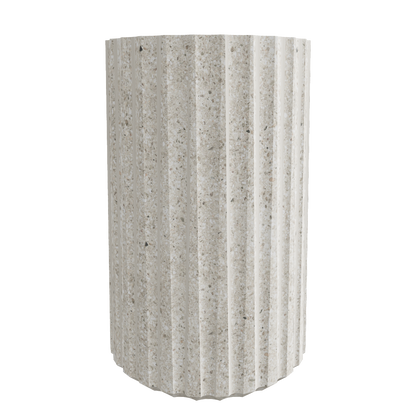Stone Side Table Light - 3D Model Interactive Preview - Diameter 300mm Height 460mm