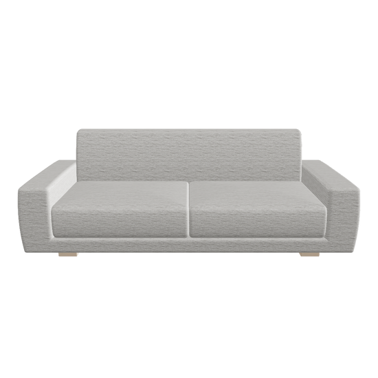 Sofa W2000 Light Version 3D Model - Beige Fabric Upholstery - Interactive Preview for Architecture Projects