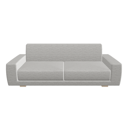 Sofa W2000 Light Version 3D Model - Beige Fabric Upholstery - Interactive Preview for Architecture Projects