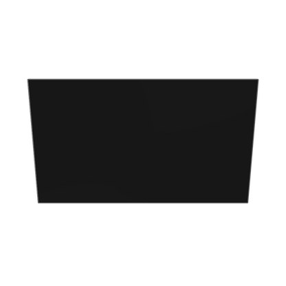 TV wall-mounted 3D model GLB – W1200 H700mm