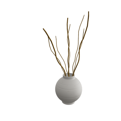 Decorative Branches - 3D Model Interactive Preview - Height 650mm Diameter 200mm Interior Object